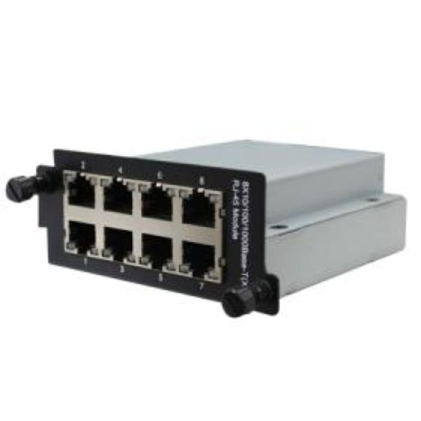 Oring Networking 8-port module; 8GE SWM-80GT